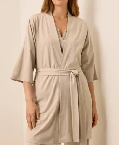 Women Pact Organic Staycation Short Robe