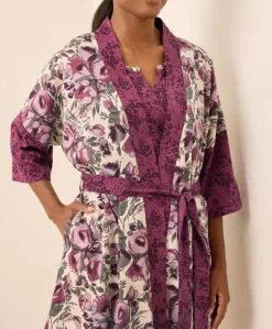 Women Pact Organic Staycation Short Robe