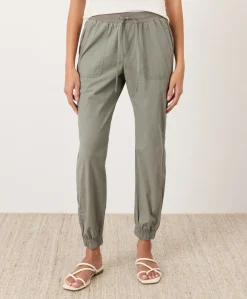 Women Pact Organic Stretch Poplin Jogger