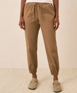 Women Pact Organic Stretch Poplin Jogger