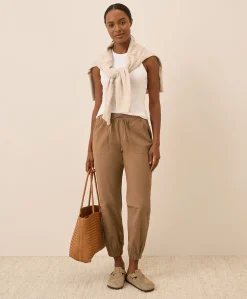 Women Pact Organic Stretch Poplin Jogger