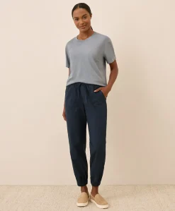 Women Pact Organic Stretch Poplin Jogger