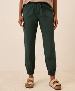 Women Pact Organic Stretch Poplin Jogger