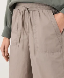 Women Pact Organic Stretch Poplin Wide Leg Pant