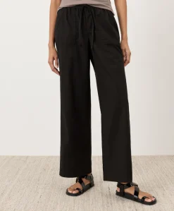 Women Pact Organic Stretch Poplin Wide Leg Pant