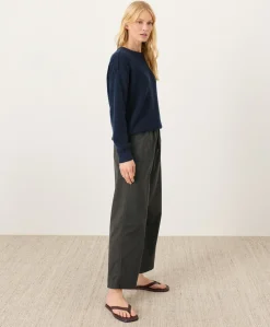 Women Pact Organic Stretch Poplin Wide Leg Pant