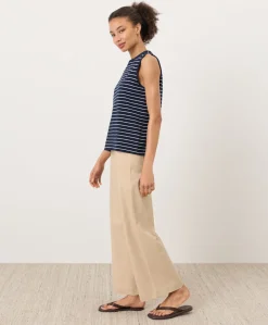 Women Pact Organic Stretch Twill Wide Leg Pant