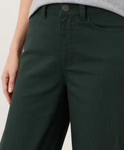 Women Pact Organic Stretch Twill Wide Leg Pant