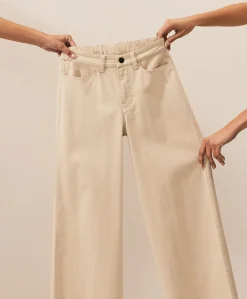 Women Pact Organic Stretch Twill Wide Leg Pant