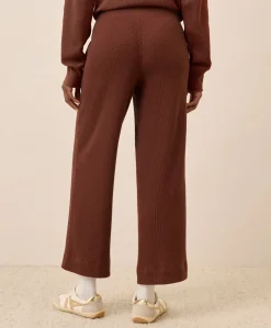 Women Pact Organic Thermal Waffle Wide Leg Pant