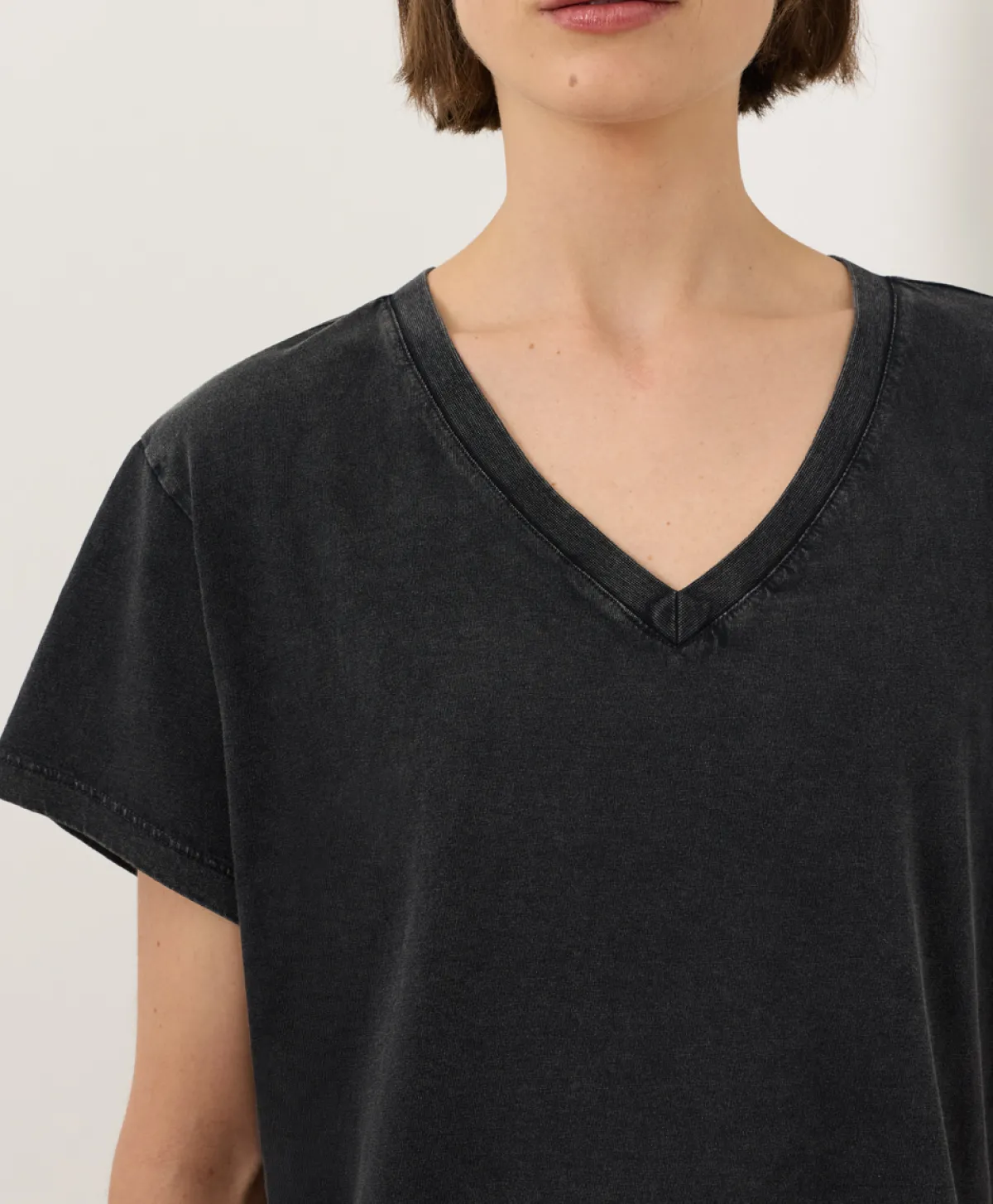 Women Pact Organic Vintage Jersey V-Neck Tee