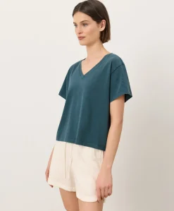 Women Pact Organic Vintage Jersey V-Neck Tee